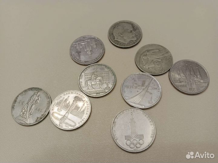 Юбилейные рубли СССР