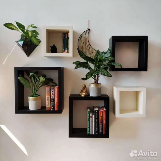 Полка настенная навесная
