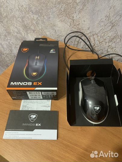 Игровая мышь cougar minios ex