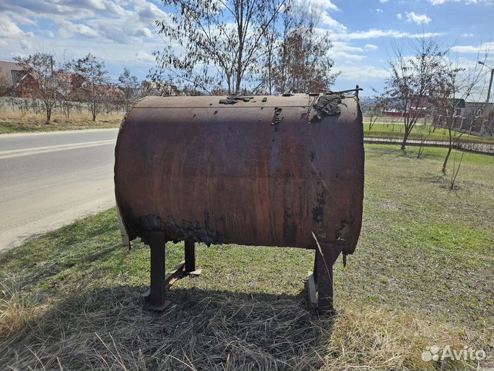 Бочка металлическая 2000литров