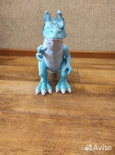 Игрушка голубой дракон