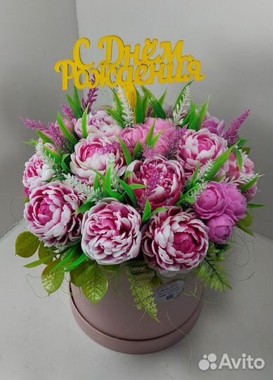 Цветы из мыла