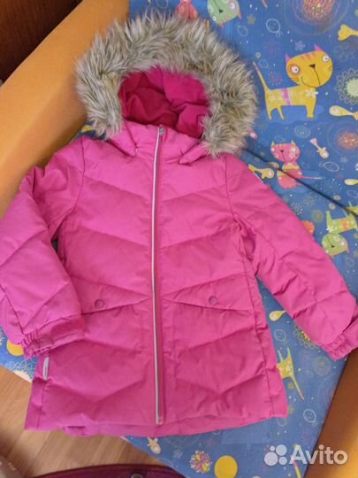 Рейма Пуховик для девочек 122