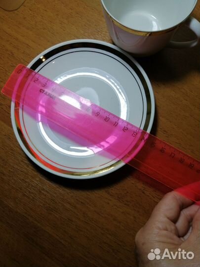 Чашка с блюдцем СССР