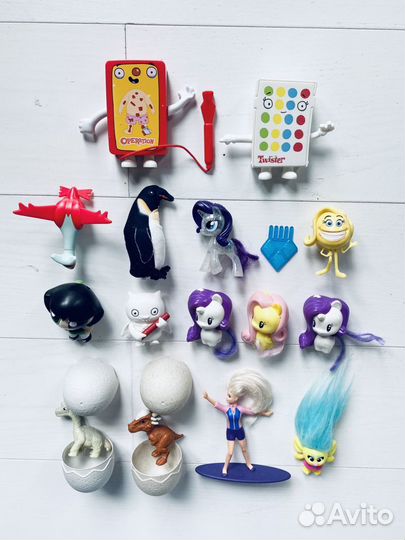 Игрушки из Макдональдса Happy meal хэппи мил