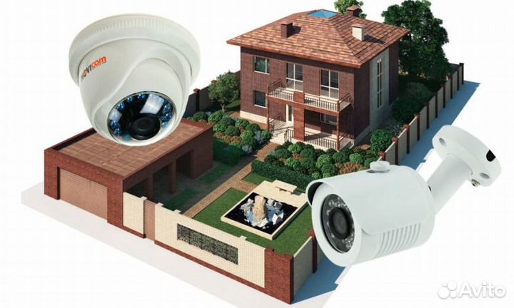 Комплект видеонаблюдения премиум 5мп