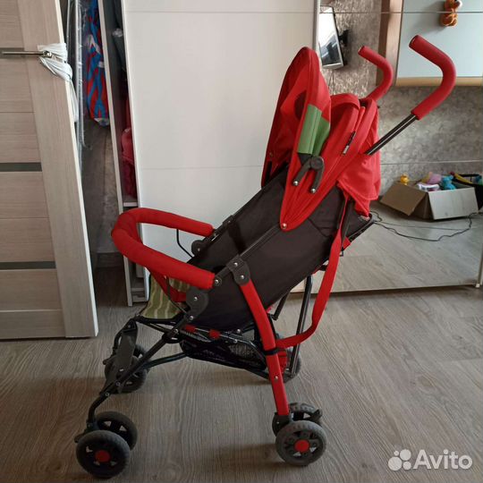 Детская коляска-трость Babyton zoo red