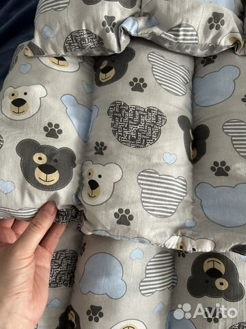 Бортики новые в кроватку