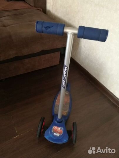 Самокат детский трехколесный бу