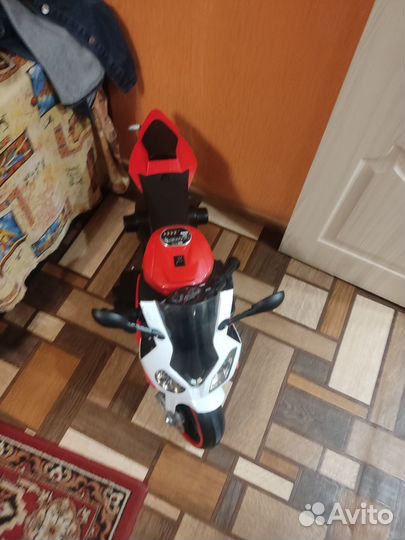 Детский электромотоцикл от 3 лет