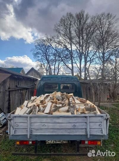Дрова колотые береза
