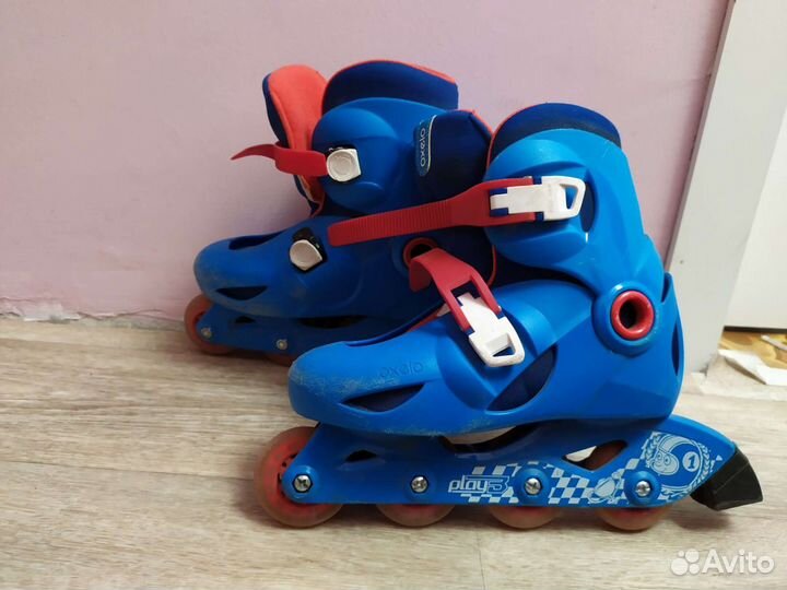 Роликовые коньки детские раздвижные