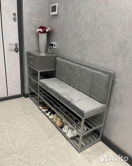 Обувница, банкетка лофт