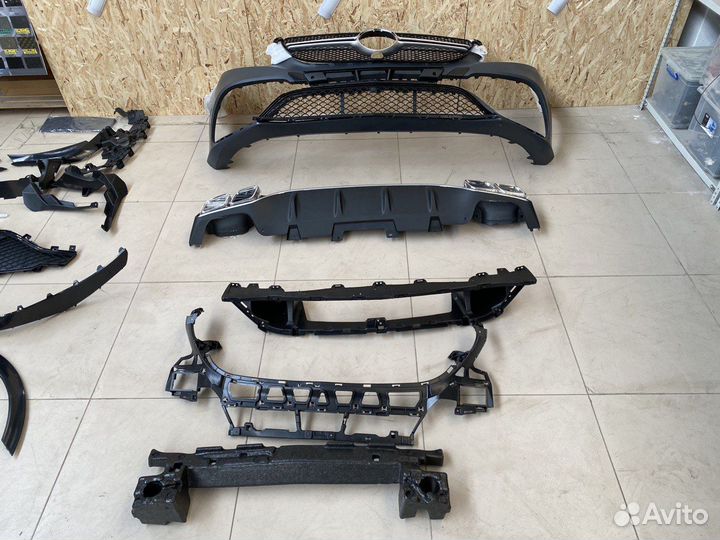 Обвес 63 AMG для Mercedes GLE W166