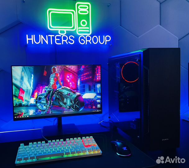 Игровой Компьютер Ryzen 5 5500/16Gb/RX 5700XT