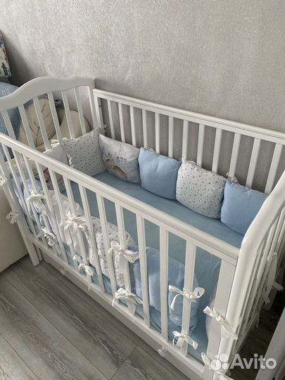Бортики в кроватку