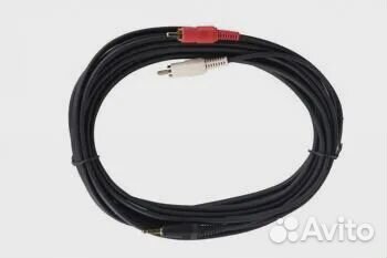 Кабель procast Cable S-MJ/ jack 3.5-2RCA.5 5m