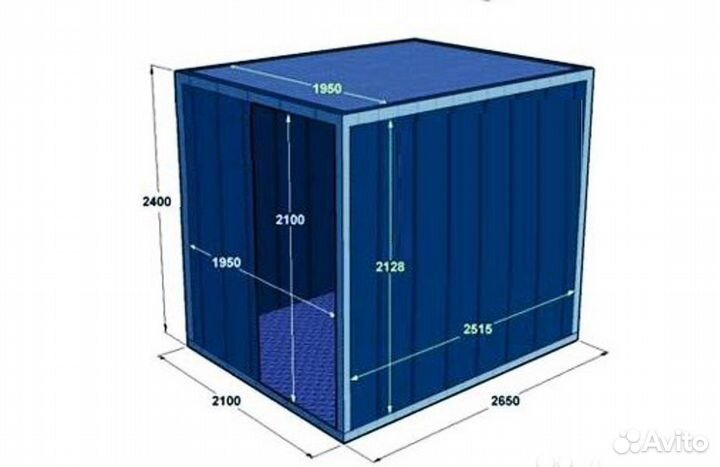 Аренда контейнера под склад без залога