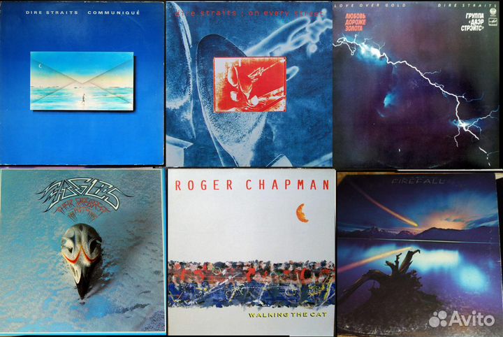 Импортные пластинки в стиле blues rock