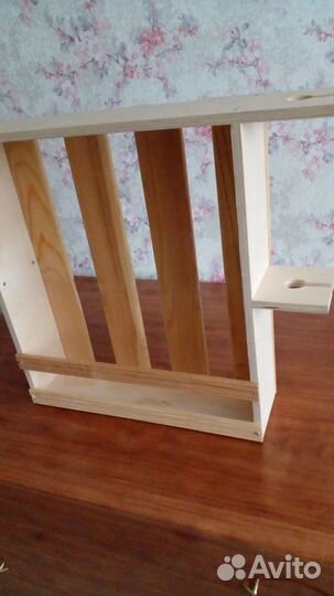 Подставка для бутылок деревянная