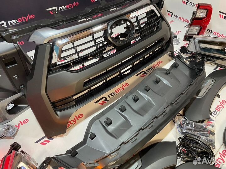 Рестайлинг в 20г Toyota Hilux Pick Up 15-19 S2168