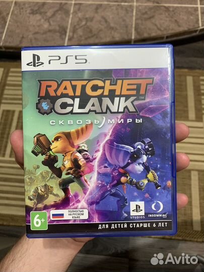Ratchet clank: сквозь миры ps5