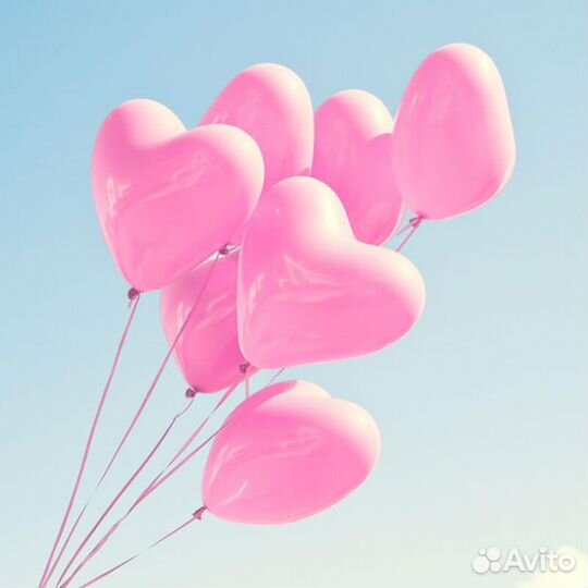 Шар 'Розовое сердце'