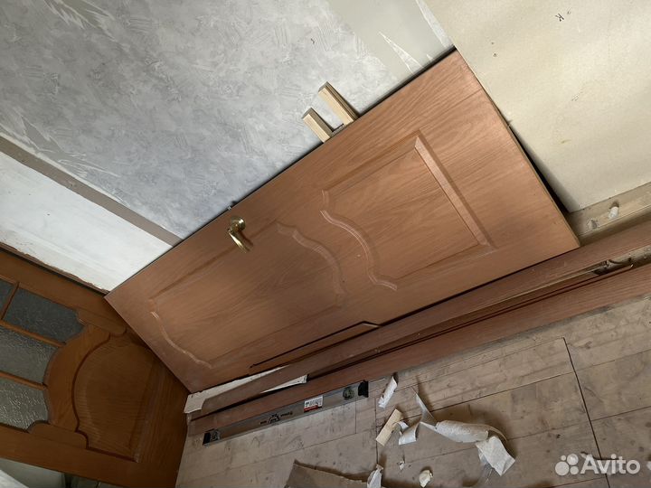 Коробка, полотно, петли, ручка, наличники