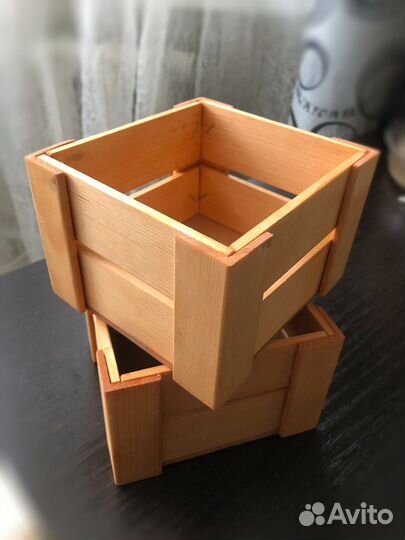 Ящик коробка деревянная декоративная