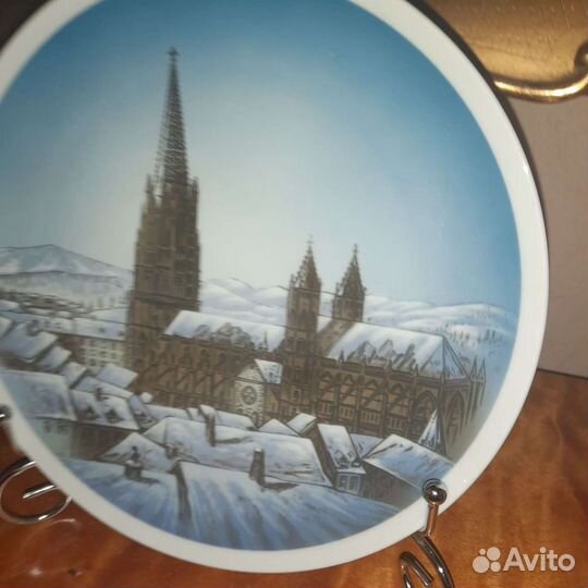 Настенная тарелка розенталь