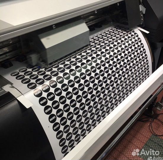 Печать баннеров наклеек реклама буквы