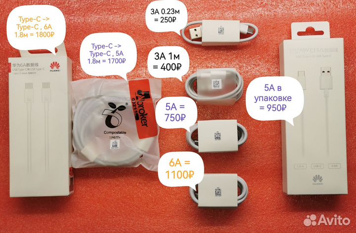 Оригинальный кабель Huawei/Honor 3A/5A/6A