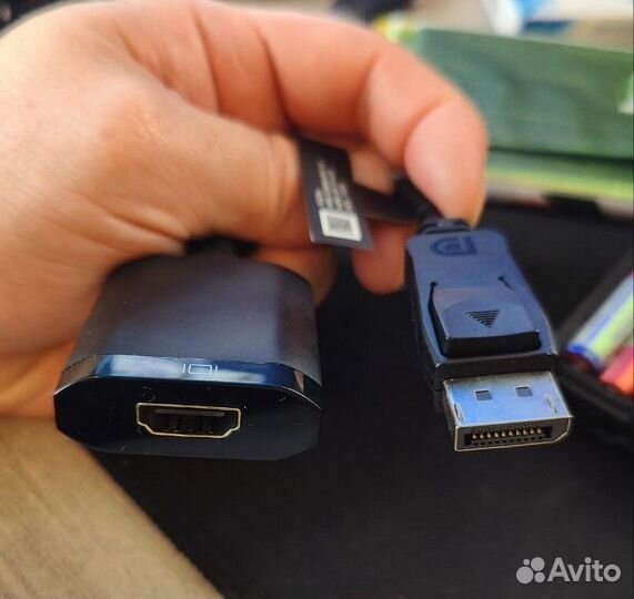 DisplayPort 1.4 (Штекер) — hdmi 2.0A (Гнездо)