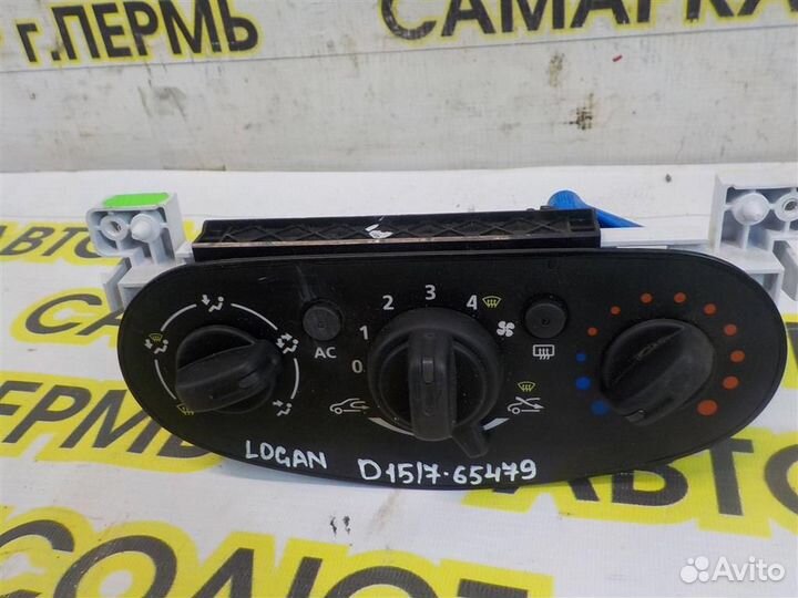 Блок управления печкой Renault Logan I 2005-2014