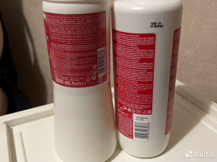 Окислитель для волс igora, wella