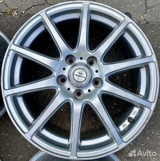 Диски оригинал Weds Airnova 5x114.3 ET48 R17