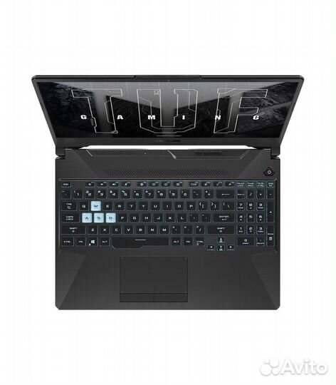 Ноутбук asus TUF Gaming A15, черный (90NR07G7-M008