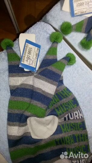 Новая шапка шлем baby go