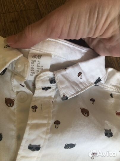 Рубашка для мальчика hm 92