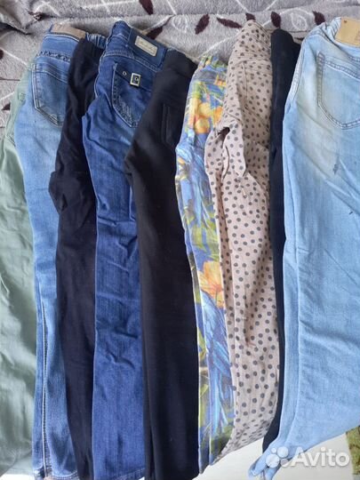 Джинсы на девочку 128-140