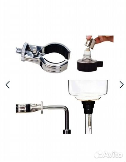 Сифон для варки чая и кофе600ml упаковка.новый