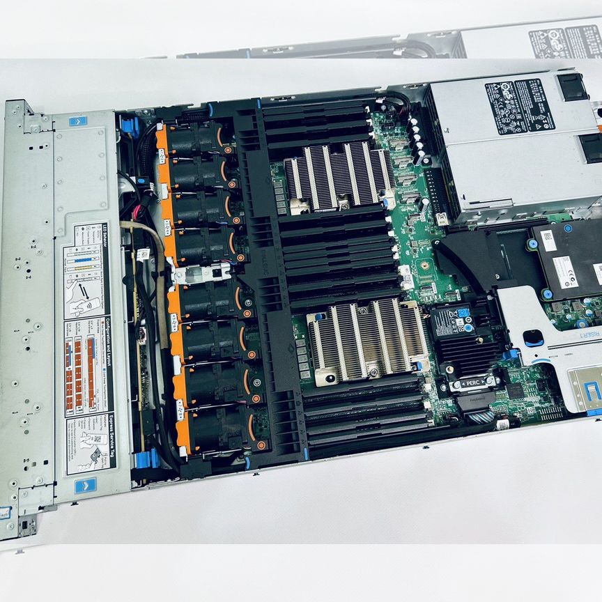 [R640] Сервер Dell 8sff 2*6149 256 Gb Raid H730 R640