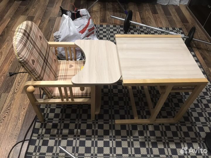 Детский столик и стульчик