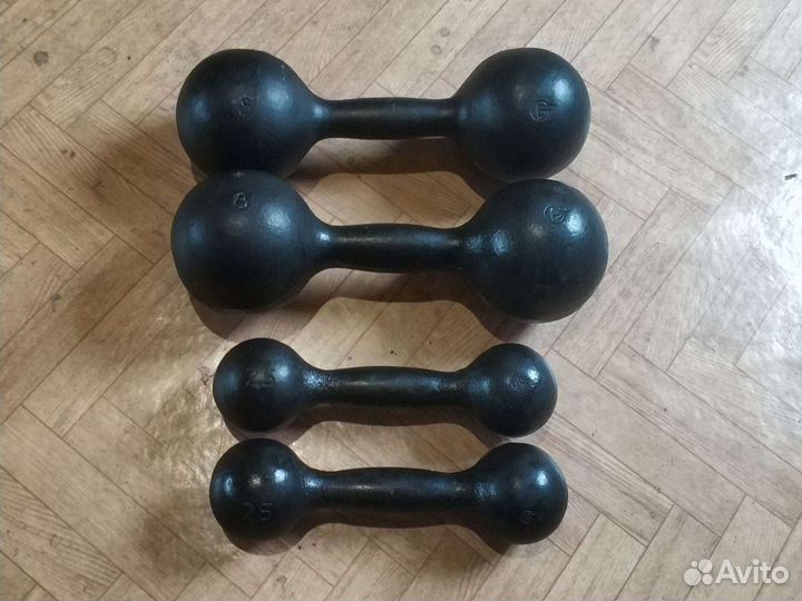 Гантели 2,5 кг СССР