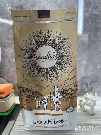 Корм craftia 3кг.для собак ср. и крупных пород