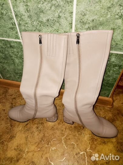 Сапоги женские натуральная кожа