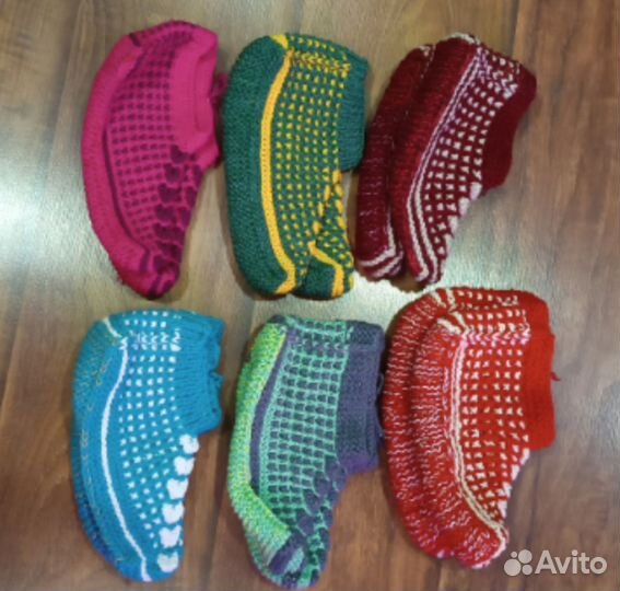 Следки вязаные