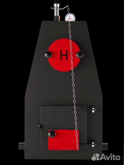 Твердотопливный котёл 8 квт