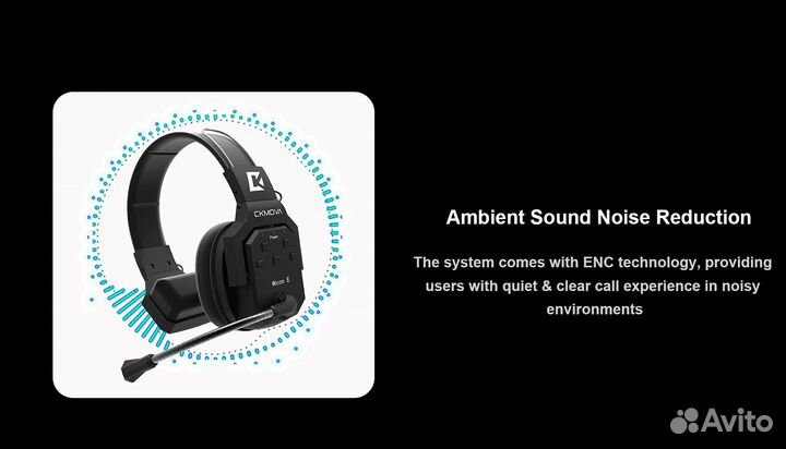 Беспроводной интерком ckmova Wicom E S7 (7 человек