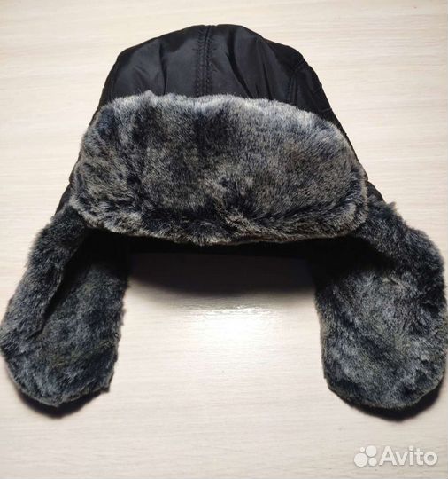 Шапка ушанка зимняя детская